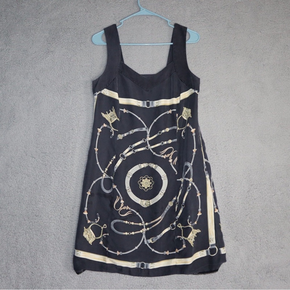 J. McLaughlin Black A-line Mini Dress